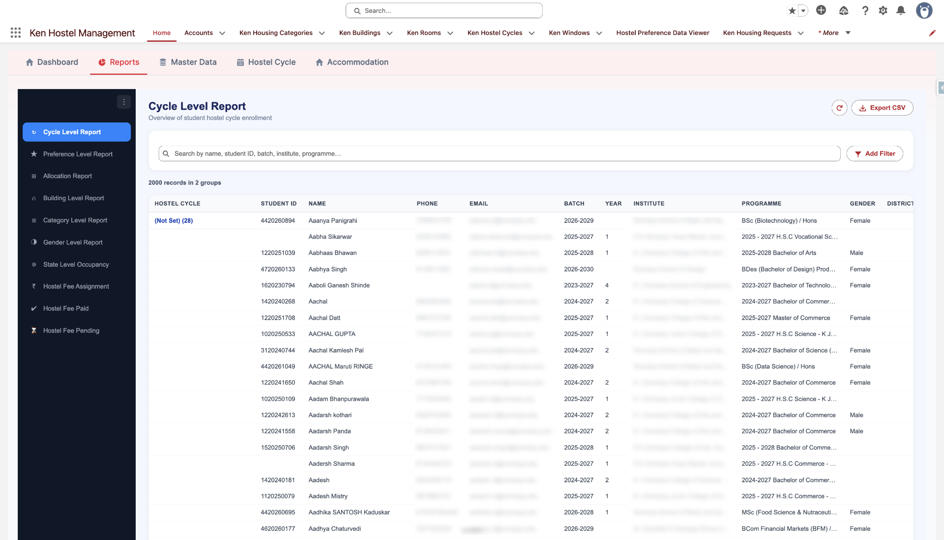 Dashboards & Operational Reporting — screen 2